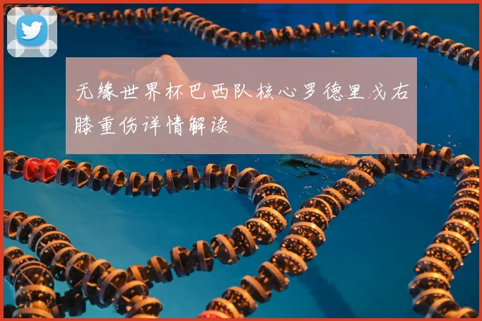 无缘世界杯巴西队核心罗德里戈右膝重伤详情解读